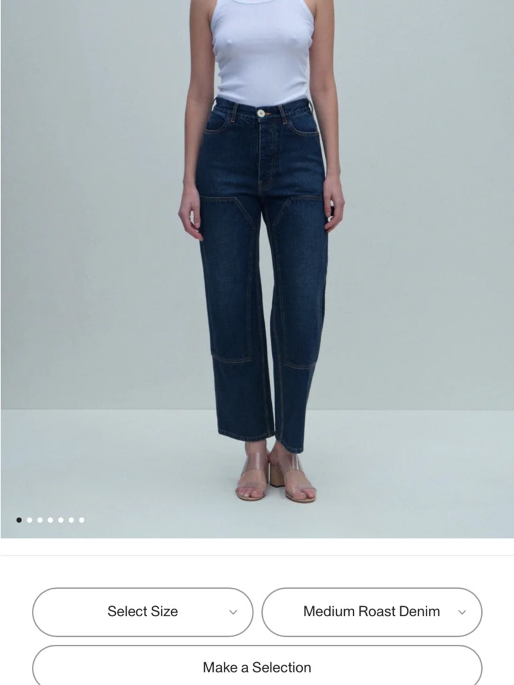 Jesse Kamm PATCHFRONT HANDY PANTS size 6 - Picture 2 of 15